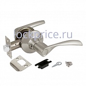 Картинка Ручка защелка Ajax (Аякс) 6010 SN-P (без фик.) мат. никель